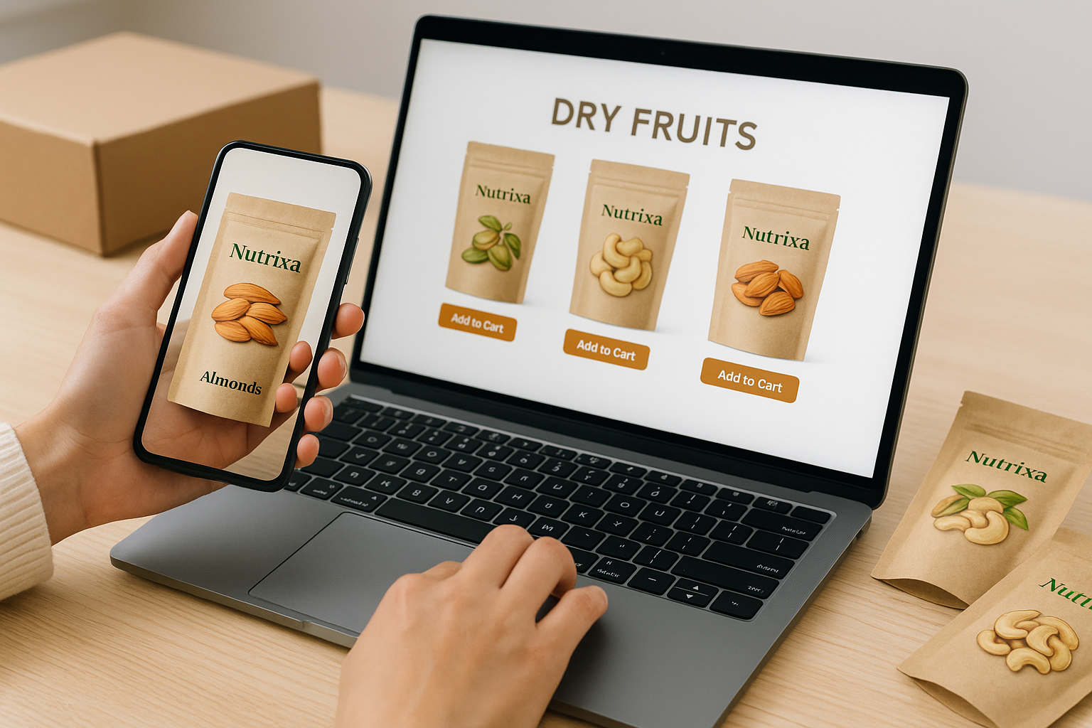 ONLINE STORE IN SERVIICE SECTION